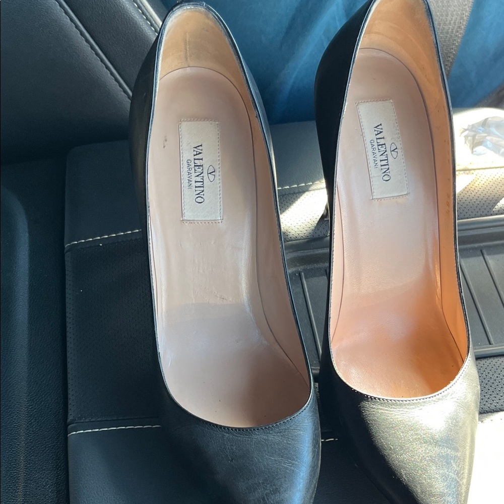 Valentino Elegant Black Heels